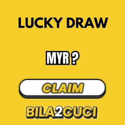 Bila2cuci free credit Lucky Draw